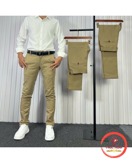 Quần 2 chiều nâu bò
